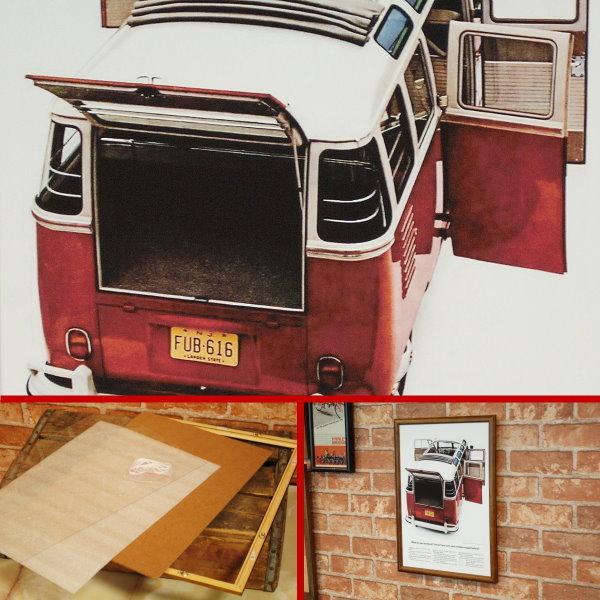 VW ワーゲン トラック 1962 B4フレームセット◆ ホロ車 B4-212 VW ワーゲン ビートル 1962 B4 フレームセット ◆ ブラック B4-189