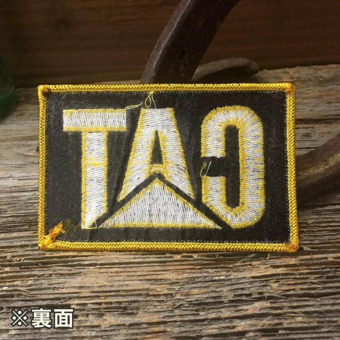 CAT ロゴ ワッペン ◇ 刺繍 アイロンパッチ キャタピラー 重機 作業車