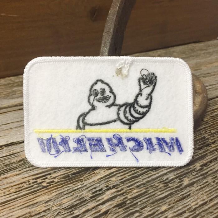 MICHELIN ビバンダム ワッペン ◇ ミシュラン 刺繍 パッチ ビブ