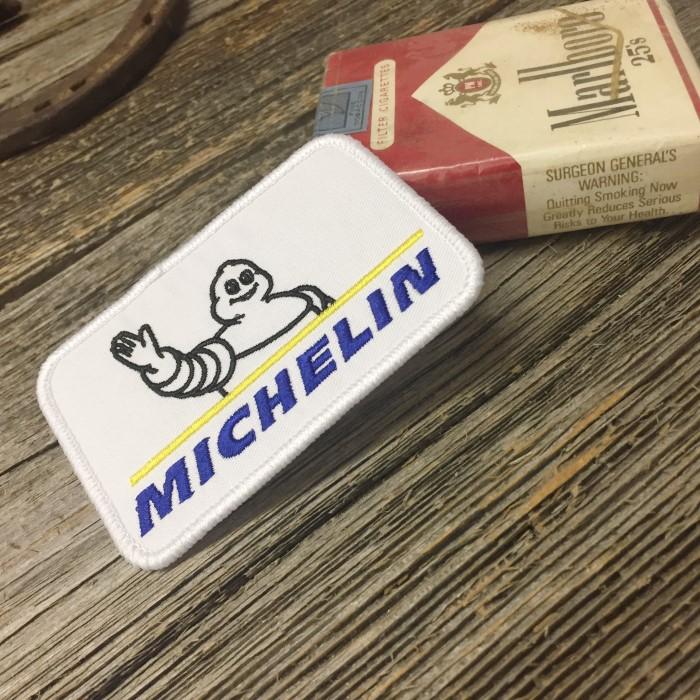 MICHELIN ビバンダム ワッペン ◇ ミシュラン 刺繍 パッチ ビブ