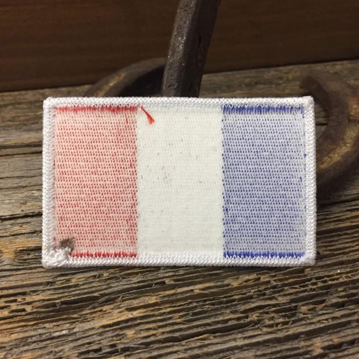 FRANCE 国旗柄 刺繍 ワッペン ◆ パッチ フランス 三色旗 FLAG PATCH CAWP91｜smilemaker2525｜02