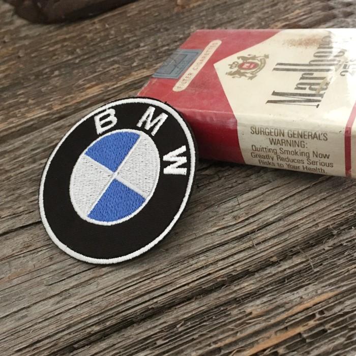 BMW ロゴ 丸型 ワッペン ◆ パッチ アイロン接着 自動車 外車 ドイツ車 ビーエムダブル CAWP117｜smilemaker2525｜03