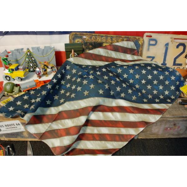 ヴィンテージ 星条旗 48星 アメリカ 国旗 旗アメカジ ハーレー