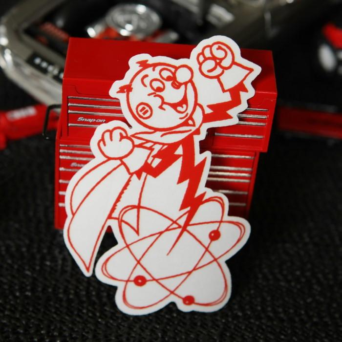 レディ キロワット ステッカー 左右向き セット ◇ シール Reddy