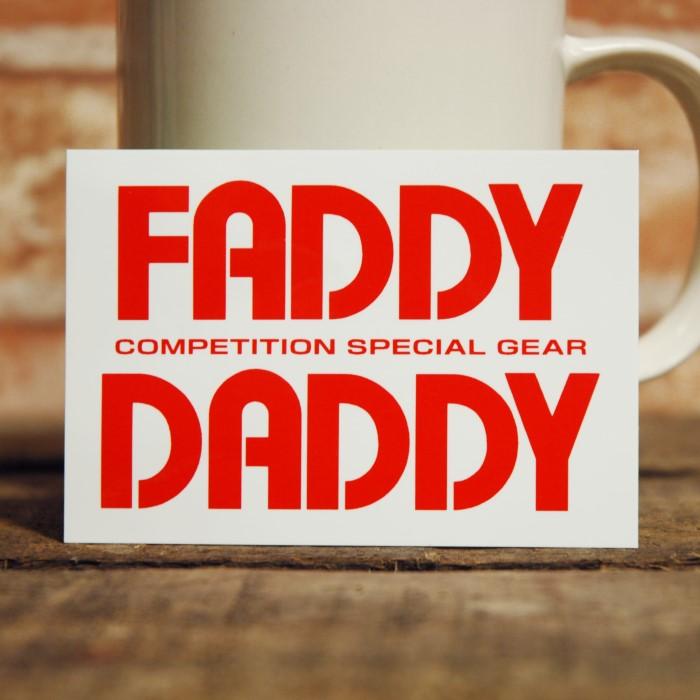 FADDY DADDY ステッカー ◇ ファディダディ― マフラー JTR869