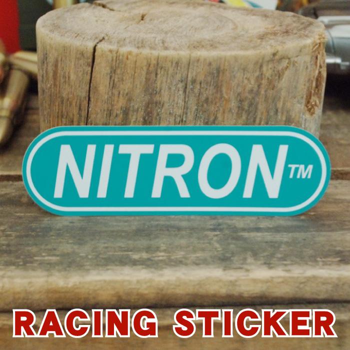 ナイトロン レーシング ショックス ステッカー ◇ NITRON ロゴ シール
