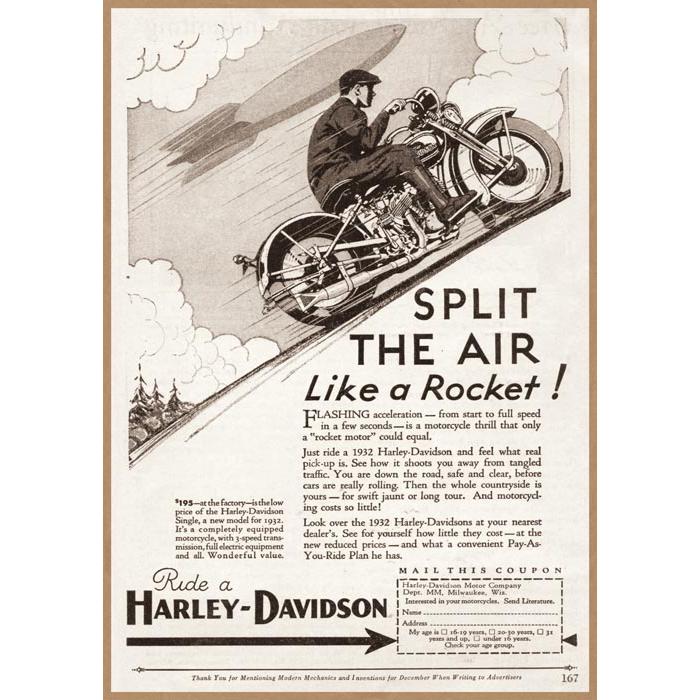 ハーレーポスター横59縦59高品質厚手キャンパス地 ハーレーポスター横59,縦59cm ○高品質 厚手キャンパス地 【公式通販】