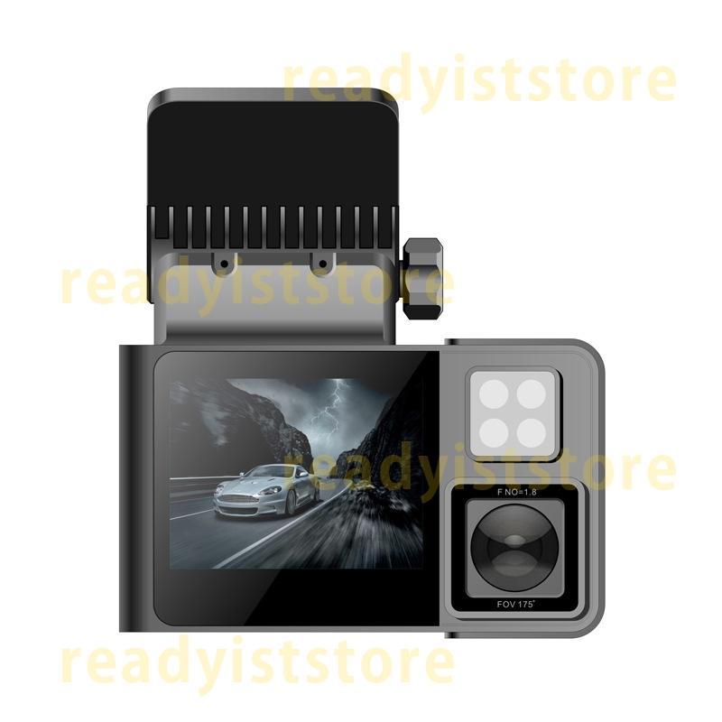 ドライブレコーダー 前後 車前車内2カメラ 配線不要 小型 一体型 日本