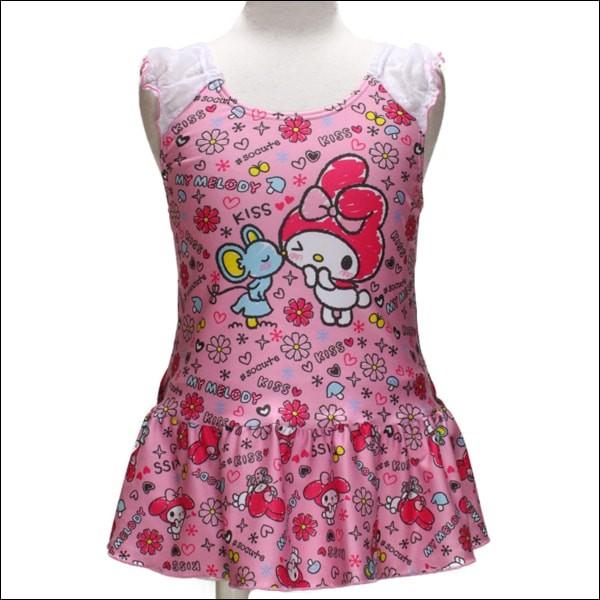 マイメロディ ワンピース水着 110cm 1cm 130cm ピンク Sanrio サンリオ マイメロ Z Mj08 すまいるまこ 通販 Yahoo ショッピング