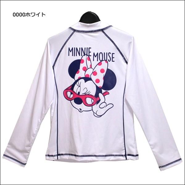 Disney（ディズニー） 女の子 ミニー 長袖 ラッシュガード 130cm 140cm