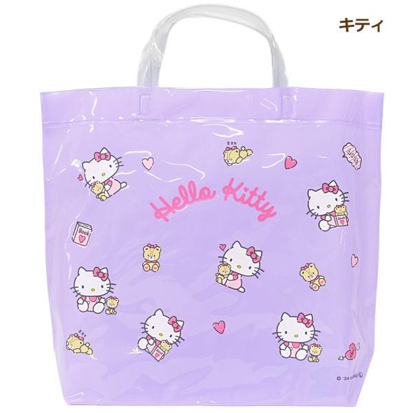 sanrio プールバッグ キャラクター 女の子 日本製 トート型