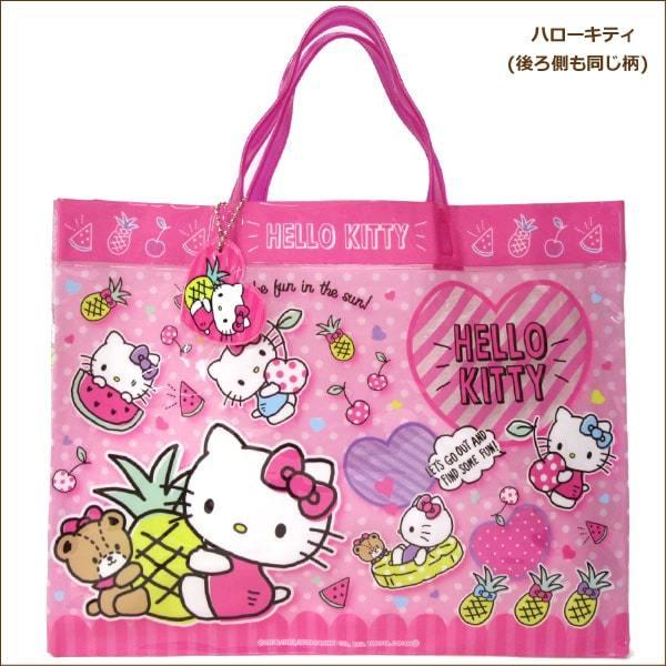 週末限定タイムセール 女の子 キャラクター マチアリ トート型 プールバッグ ハローキティ マイメロディ すみっコぐらし サンリオキャラクターズ スヌーピー B0475 Cisama Sc Gov Br