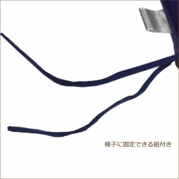 鬼滅の刃 シートクッション 座布団 紐付き Aカーキ B紺 Cこげ茶 D青紫