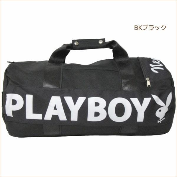 プレイボーイ ロール ボストンバッグ Lサイズ BKブラック RDレッド  TRトリコロール PL-R01 PLAYBOY (51｜smilemako｜02