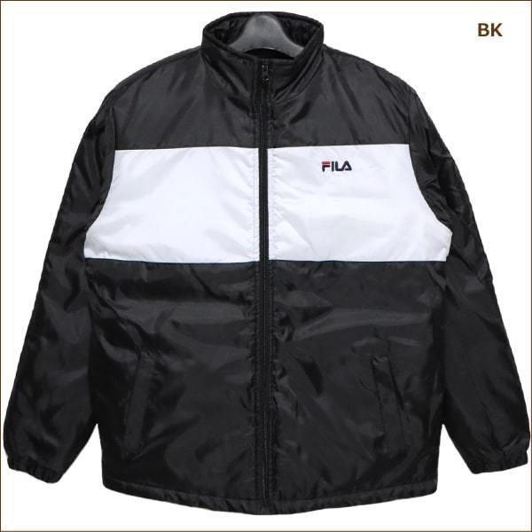FILA（フィラ） メンズ 中綿 ジャンパー M L LL KH RD NV BK カーキ