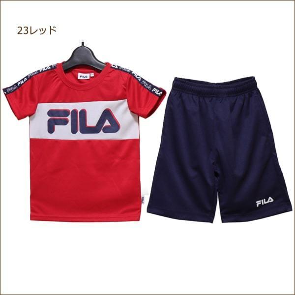 FILA（フィラ） 女の子 半袖 Tシャツ ハーフパンツ ジャージ 上下
