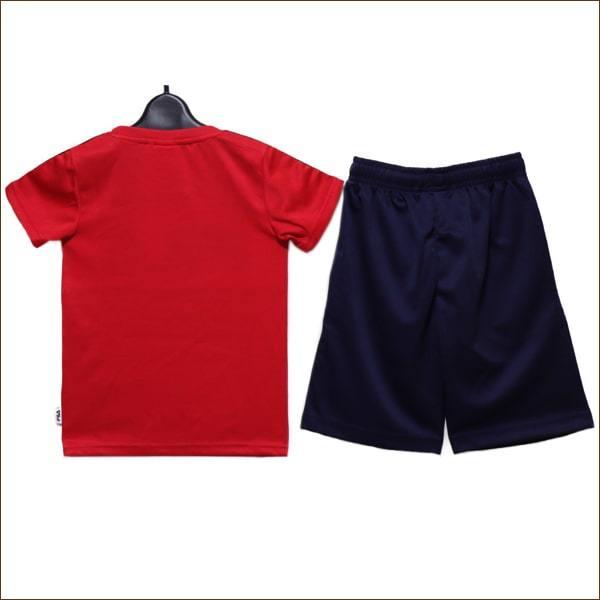 FILA（フィラ） 女の子 半袖 Tシャツ ハーフパンツ ジャージ 上下