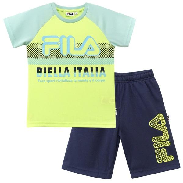 FILA フィラ キッズ ジャージ 半袖 上下 セット 吸汗速乾 女の子 FILA フィラ キッズ ジャージ 半袖 上下 セット 吸汗速乾 女の子