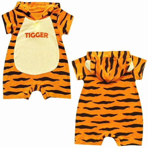 ティガー ディズニー なりきり Disney ディズニー なりきり ロンパース カバーオール 着ぐるみ