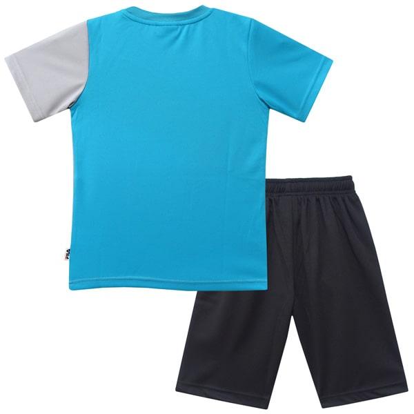 FILA フィラ キッズ ジャージ 半袖 上下 セット 吸汗速乾 男の子 FILA フィラ キッズ ジャージ 半袖 上下 セット 吸汗速乾 男の子