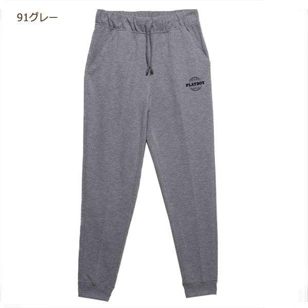 メンズ プレイボーイ スウェットパンツ M L XL 29グレー 49ブラック 90ブラック 91グレー 2173-1108 PLAYBOY 大きいサイズあり｜smilemako｜12