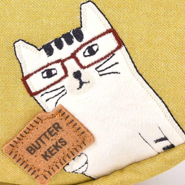 kusuguru（クスグル） ショルダーバッグ 猫 バナナ型 バッグ ネコまる 