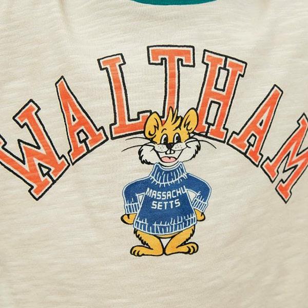 長袖Tシャツ キッズ 男の子 女の子 長袖 Tシャツ カレッジ ロゴ ロンT