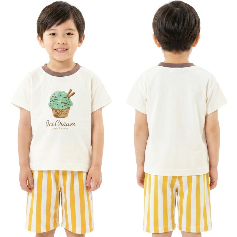 Ampersand（アンパサンド） パジャマ 半袖 上下 セット キッズ 男の子