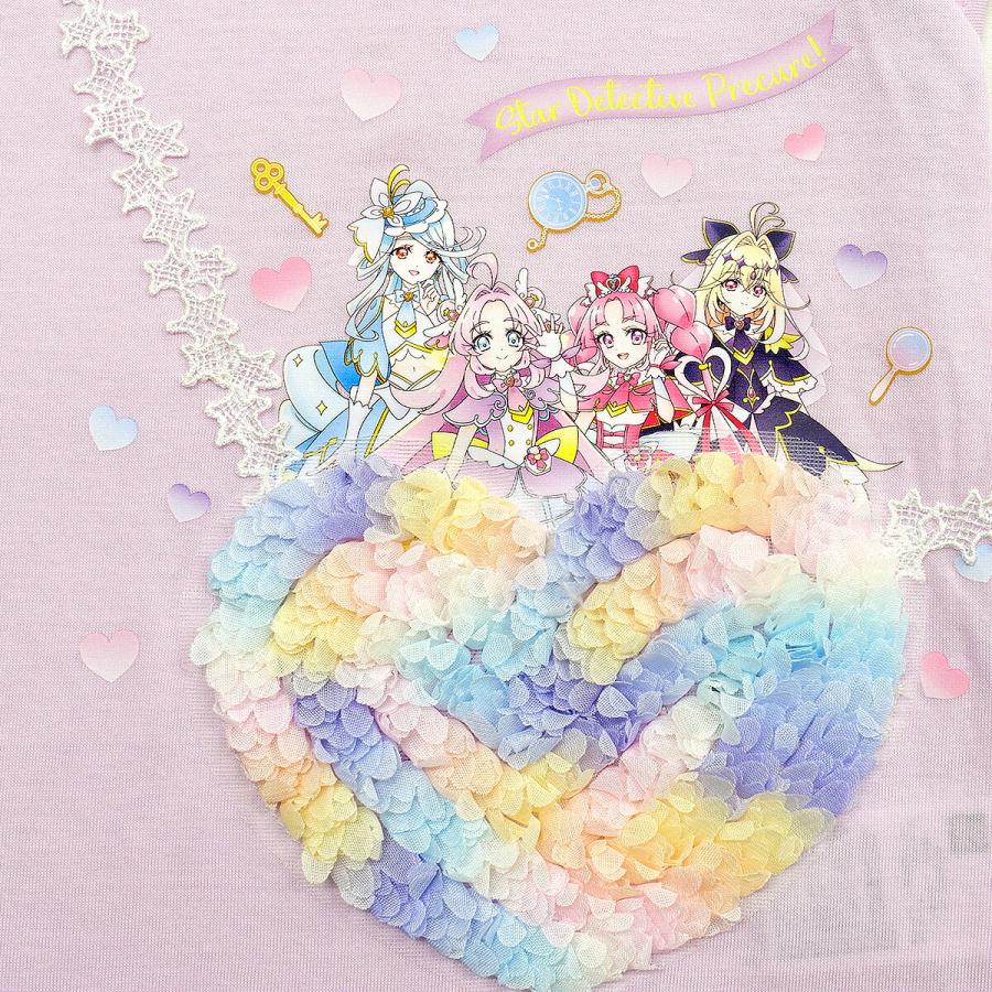 お*ん様 Fernando Tatis フィギュア(ビジターユニホーム) プラチ BANDAI（バンダイ） 名探偵プリキュア 服 半袖 Tシャツ ポシェット風