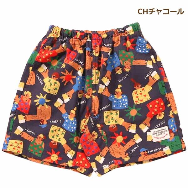F.O.KIDS（エフオーキッズ） 水陸両用 パンツ 撥水加工 総柄 男の子