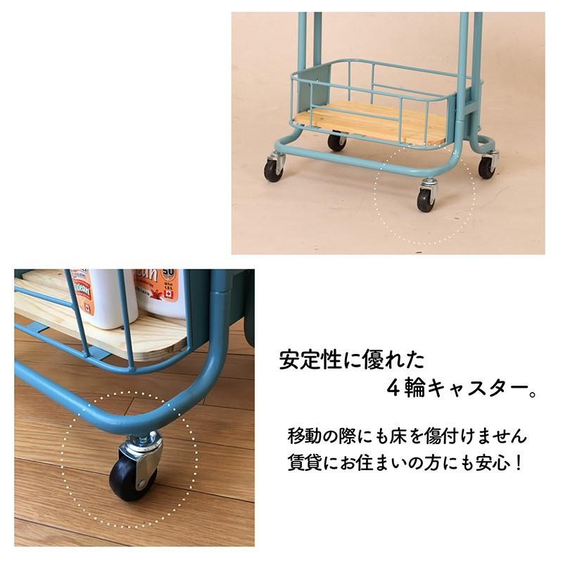 ワゴン 収納 ラック スチールラック 3段ラック キャスター付き ワゴン 収納 ラック スチールラック 3段ラック キャスター付き