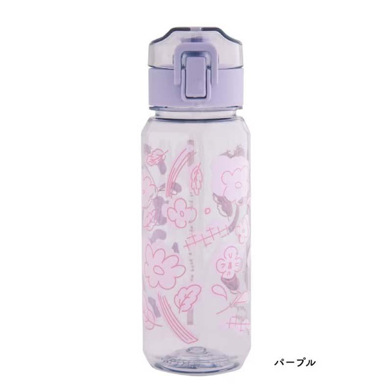 クリアボトル 520ml ワンタッチボトル ウォーターボトル おしゃれ マイ