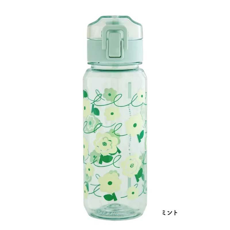 クリアボトル 520ml ワンタッチボトル ウォーターボトル おしゃれ マイ