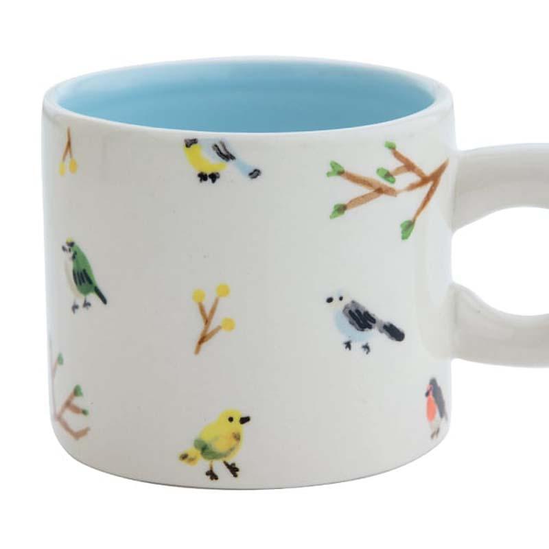 マグ デッサン マグカップ 猫 犬 鳥 300ml コーヒーカップ カップ 陶器
