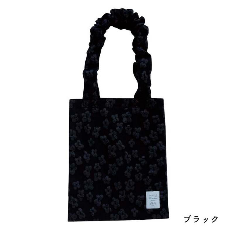 バッグ A4 トートバッグ 縦型 パフィフラワー レディース 花柄