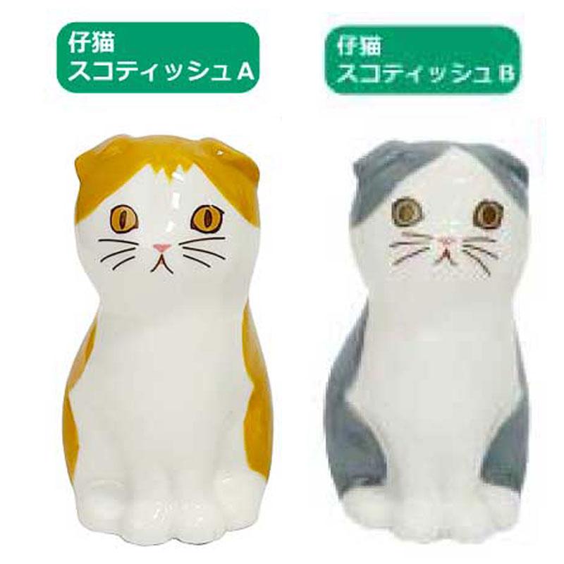 フラワースタンド ペンスタンド ネコ ペン立て フラワーベース 贈り物