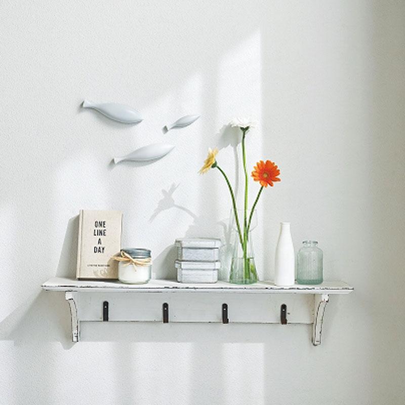 ウォールデコ さかな3個セット 壁面 インテリア フィッシュ