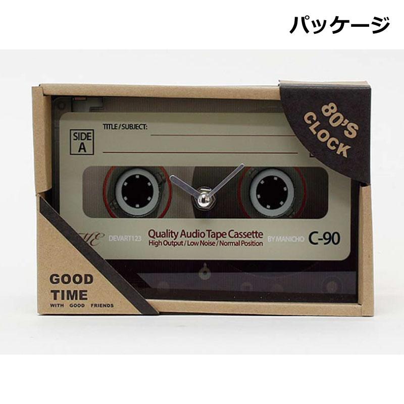TDK カセットテープ型 置き時計 TDK カセットテープ型 置き時計 時計 置き時計 置時計 カセット
