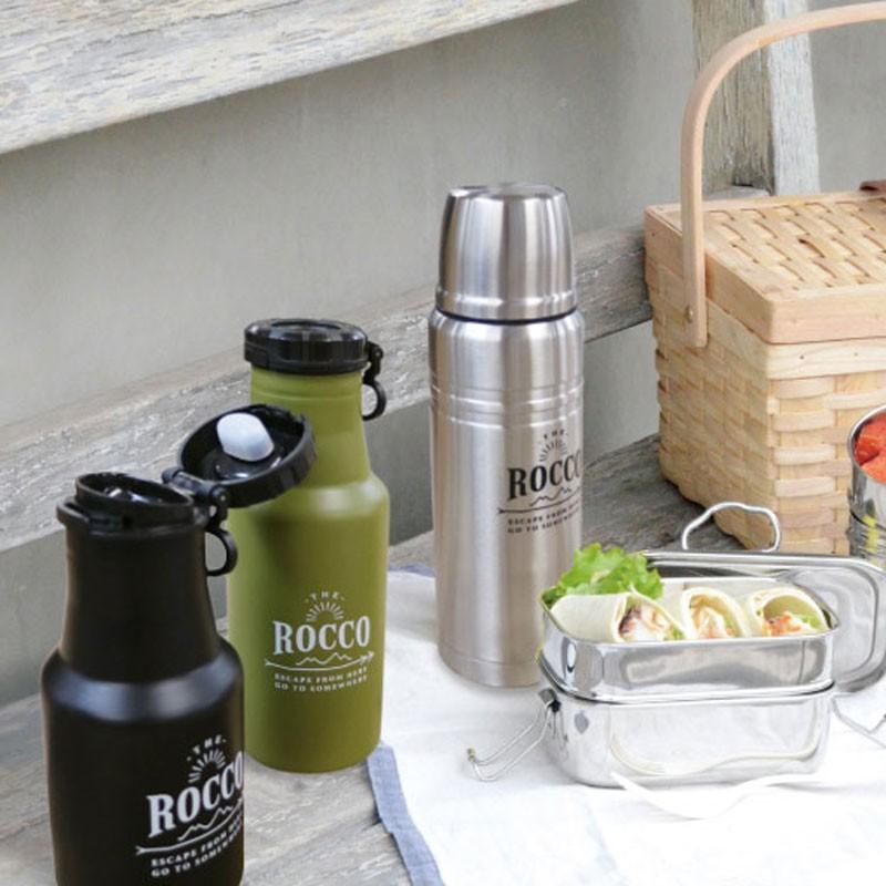 水筒 ROCCO ステンレスボトル 300mlマグボトル ロッコ コップ付き
