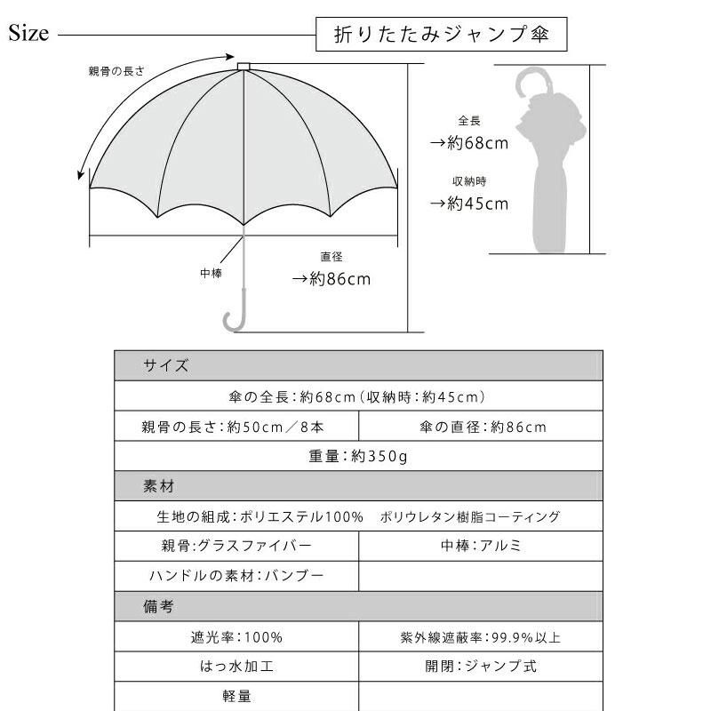 ジャンプ傘 日傘 pink trick 傘 自動開閉 折りたたみ レディース 母の