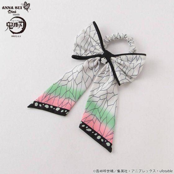ANNA SUI 鬼滅の刃コラボ 胡蝶しのぶ 鬼滅の刃：ANNA SUIコラボ 胡蝶姉妹のバッグ チョウのチャームも