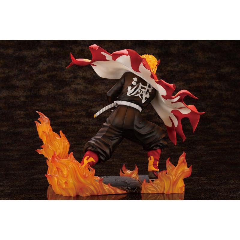 KOTOBUKIYA - 鬼滅の刃 煉獄杏寿郎 コトブキヤ フィギュア コトブキヤ ARTFX J 鬼滅の刃 煉獄杏寿郎 18 完成品フィギュア
