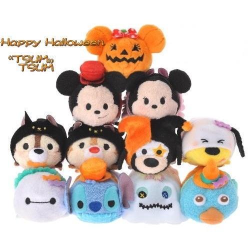 ディズニーストア限定 16 10 2 ツムツム ぬいぐるみ ハロウィーン ミニ S Tsum Tsum フルコンプ 全11種 Za67shb5j0 スマイルマイル 通販 Yahoo ショッピング