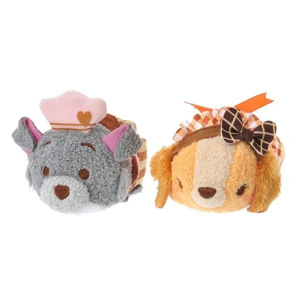 ディズニーストア ツムツム ぬいぐるみ レディ&トランプ ミニ(S