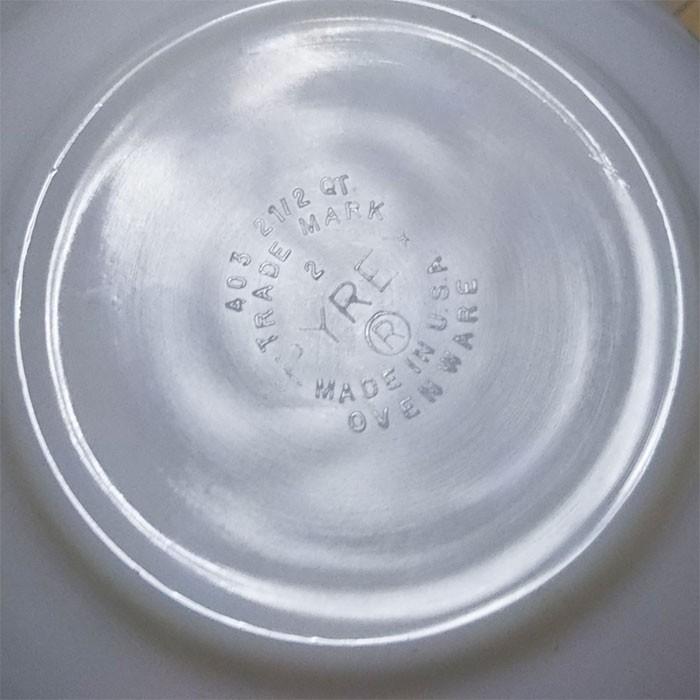 PYREX Old Pyrexオールドパイレックス バタープリント