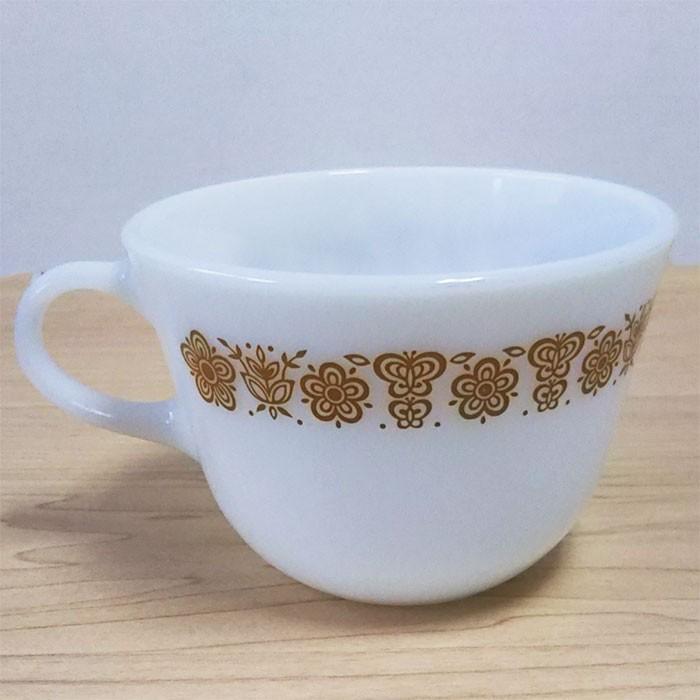 PYREX Old Pyrexオールドパイレックス バタフライゴールド PYREX Old Pyrexオールドパイレックス バタフライゴールド