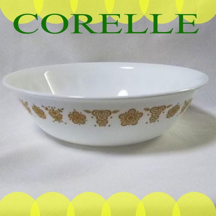 コレール バタフライゴールド 24点 CORELLE（コレール） バタフライゴールド サラダボウル パイレックス