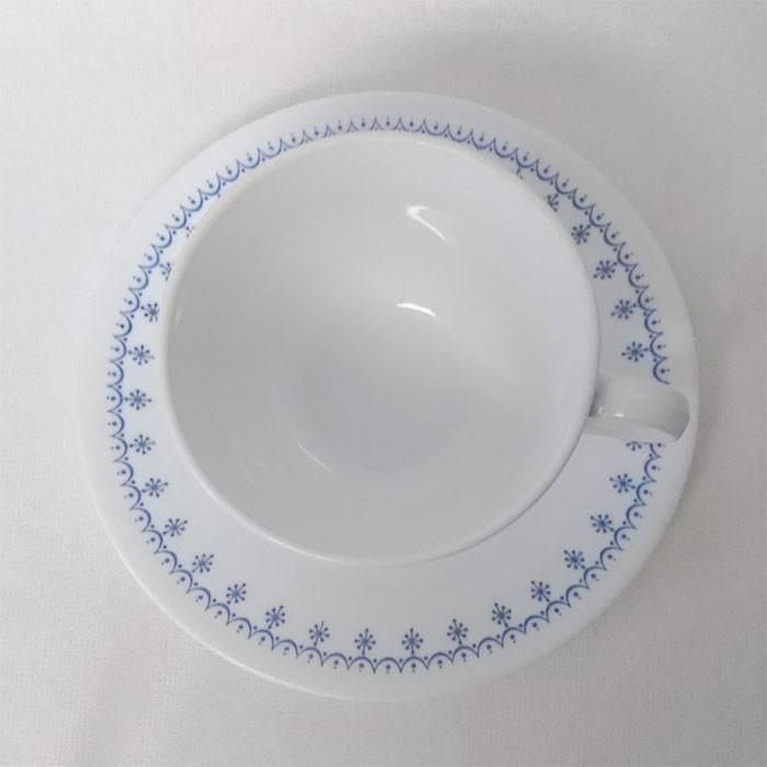 CORELLE（コレール） スノーフレーク カップ＆ソーサー ビンテージ