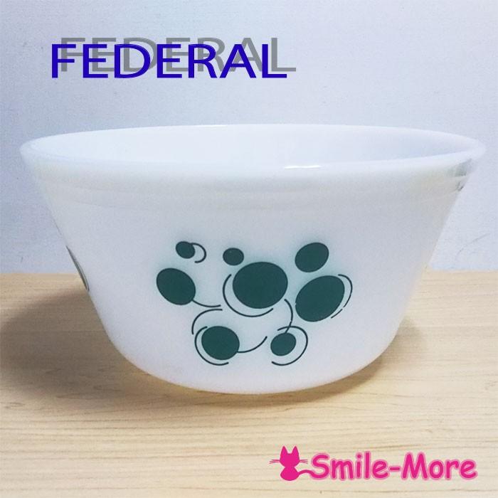 FEDERALフェデラル 水玉(ドット)柄・ミキシングボウル Lサイズ