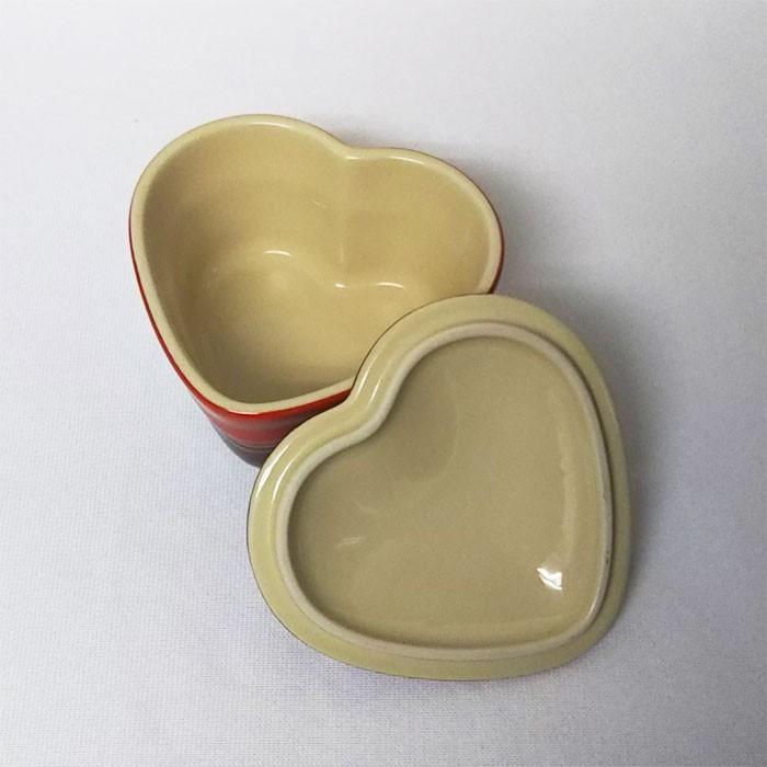 Le Creuset LE CREUSETルクルーゼ ラムカン・ダムールS フタ付 ハート